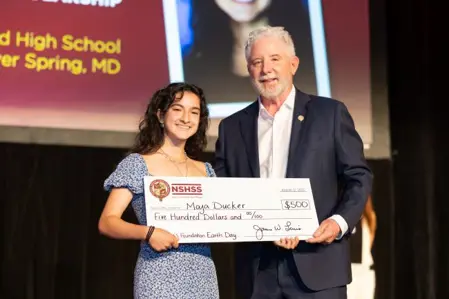 NSHSS scholarship winner