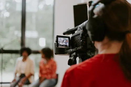 A Camera Girl Filming