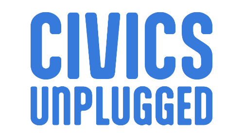 Civics Unplugged 2025 Logo