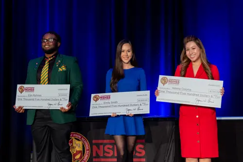 NSHSS scholarship winners