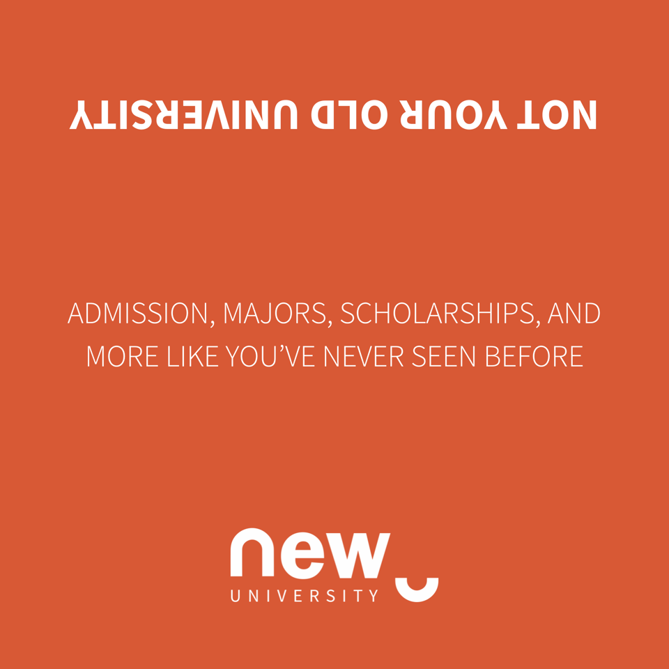 Not Your Old University Image