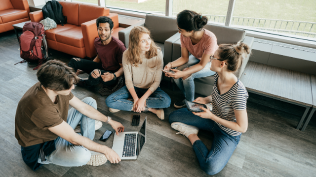 Sudents Chatting 2025