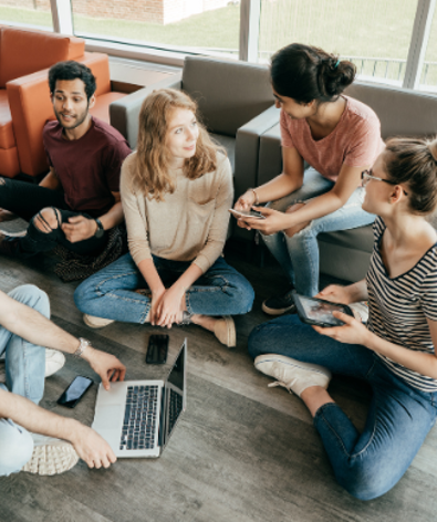 Sudents Chatting 2025