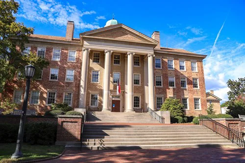 The South Building on the campus of the University of North Carolina Chapel Hill