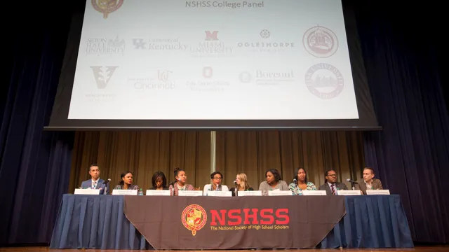 Nshss College Panel