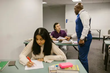 community college classroom NSHSS