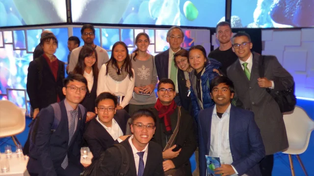 At Nobel Dialougue With Steven Chu 1997 Physics Laureate